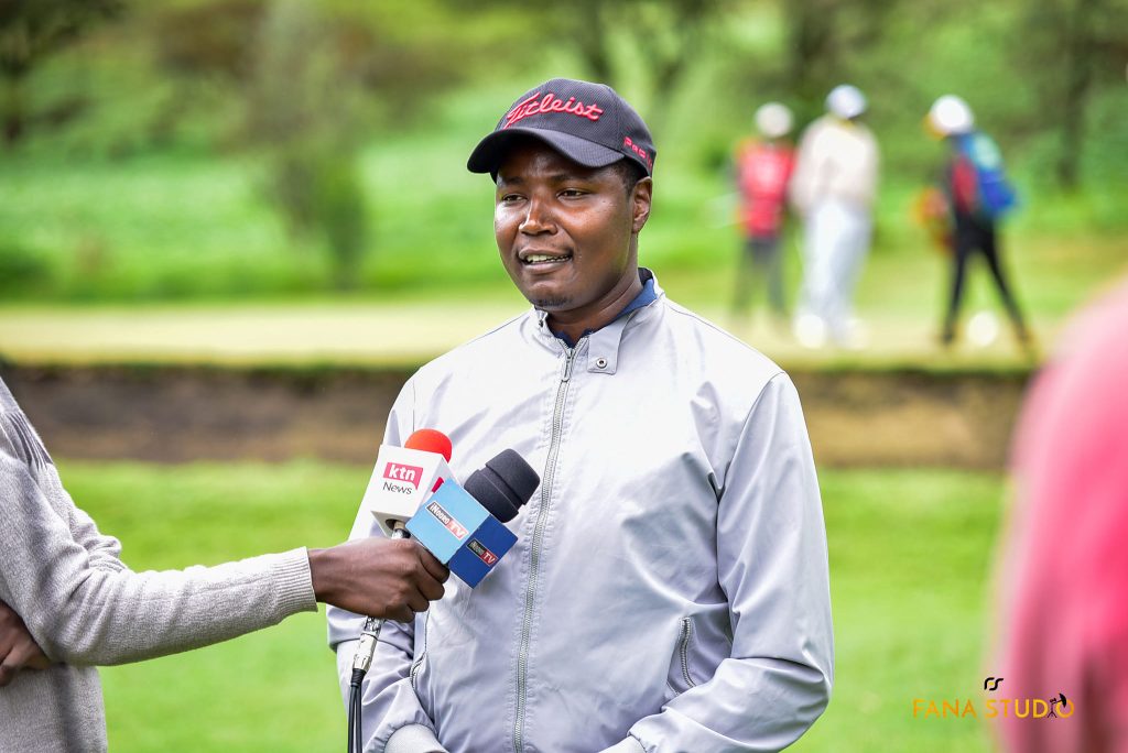 "Media houses conducting player interviews amid the NGC Centenary celebrations."